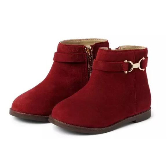 Janie and Jack Other - Janie and Jack Suede Buckle Bootie Size 4